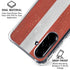Latvia Flag Distressed Galaxy A36 5G Clear Case
